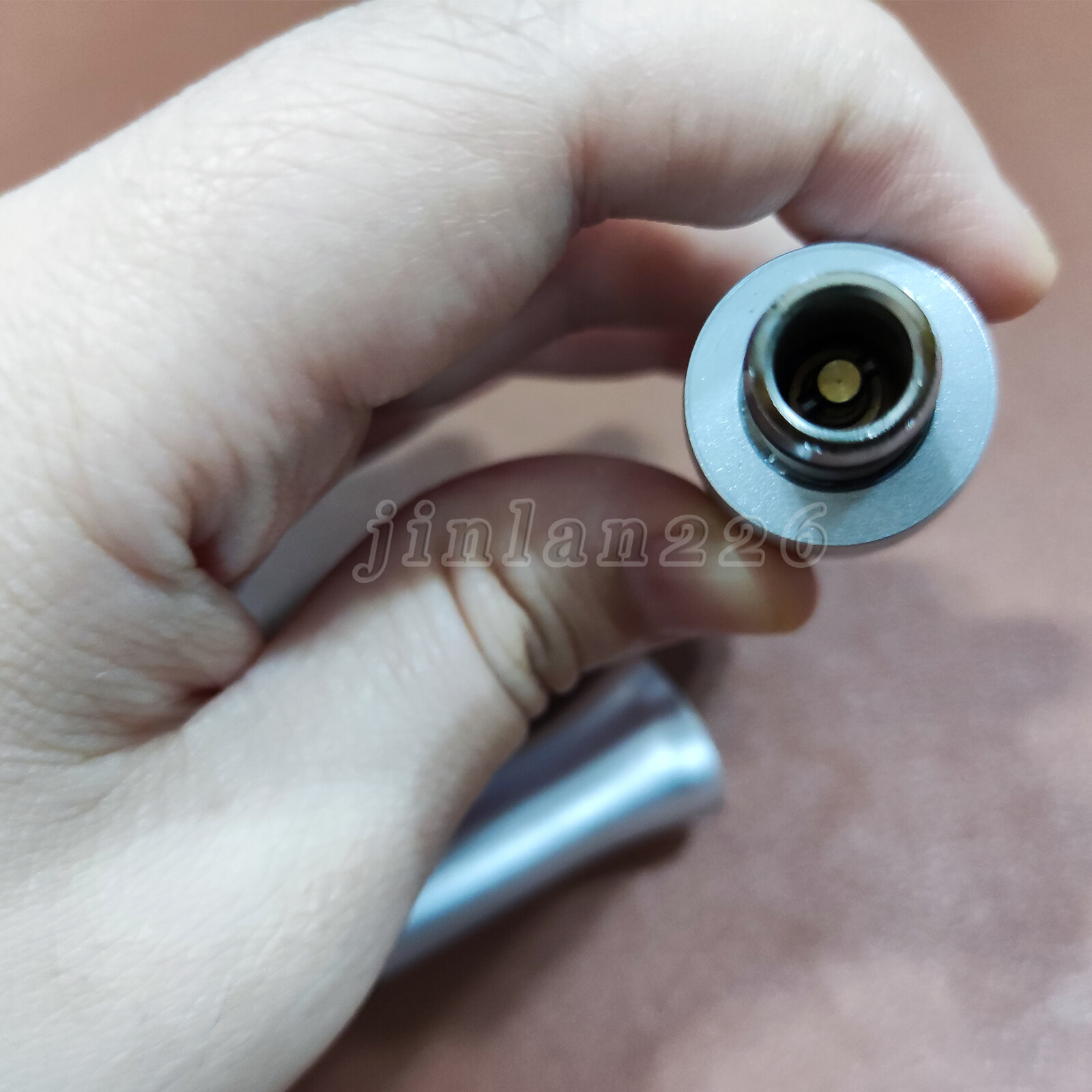 Dental Hygiene Prophy Handpiece Air Motor 4Holes & 4:1 Nose Cone 360° Swivel