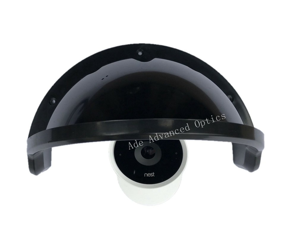 Sunshade Rainshade Protector Cover Shield for Outdoor Security Camera- BLACK