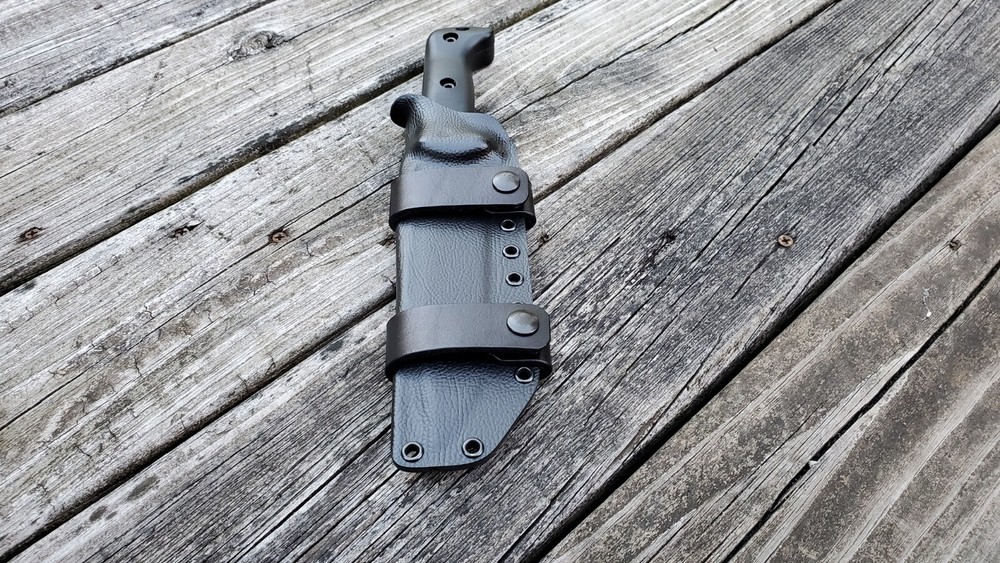 KABAR "BK-7" Custom Kydex sheath Scout "Raptor Texture"