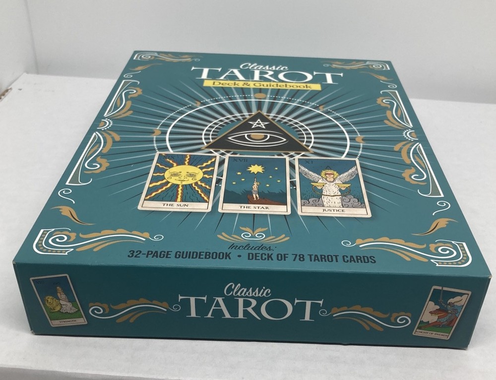 Classic Tarot Card Deck & Guidebook Complete and Unused