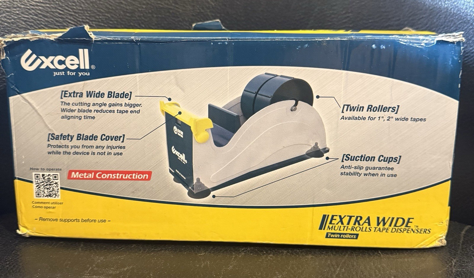 Excell ET-12271 Extra Wide Multi-Rolls Tape Dispensers (Brand New)