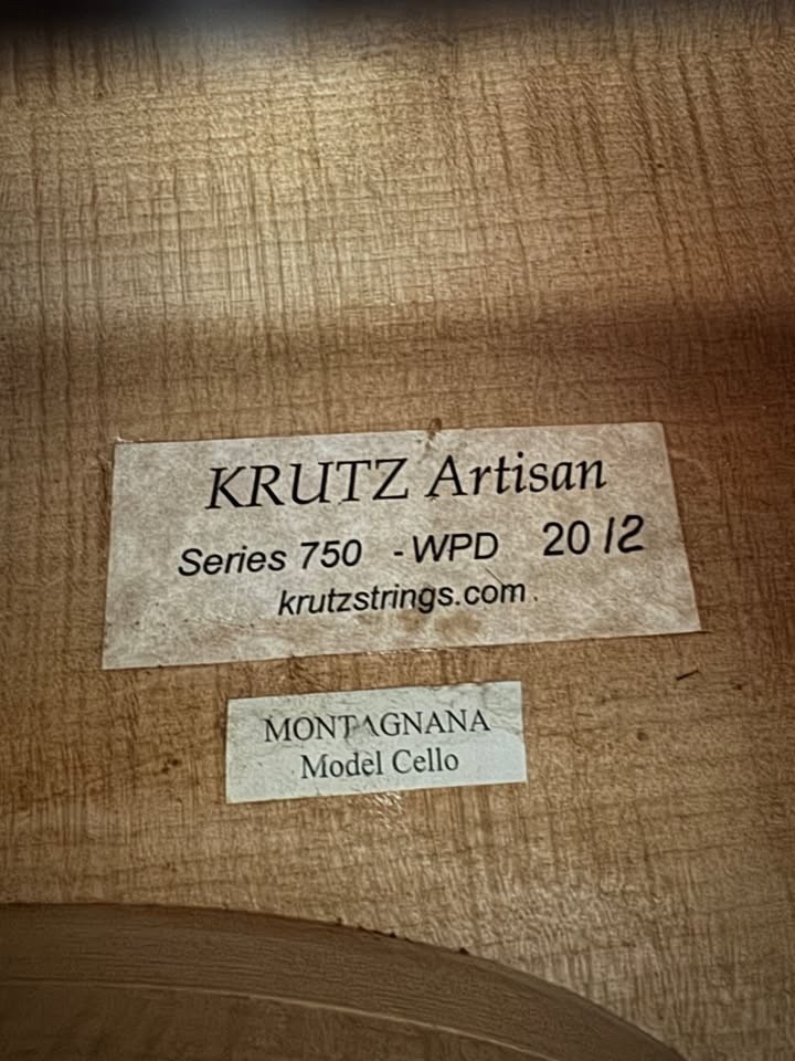 Anton Krutz Cello Model 750 (2012)