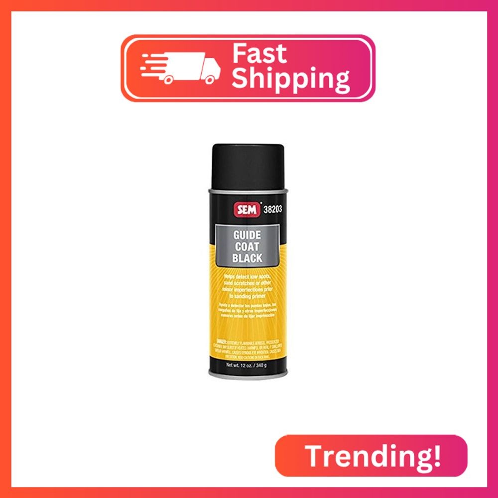 SEM 38203 Black Guide Coat - 12 oz.