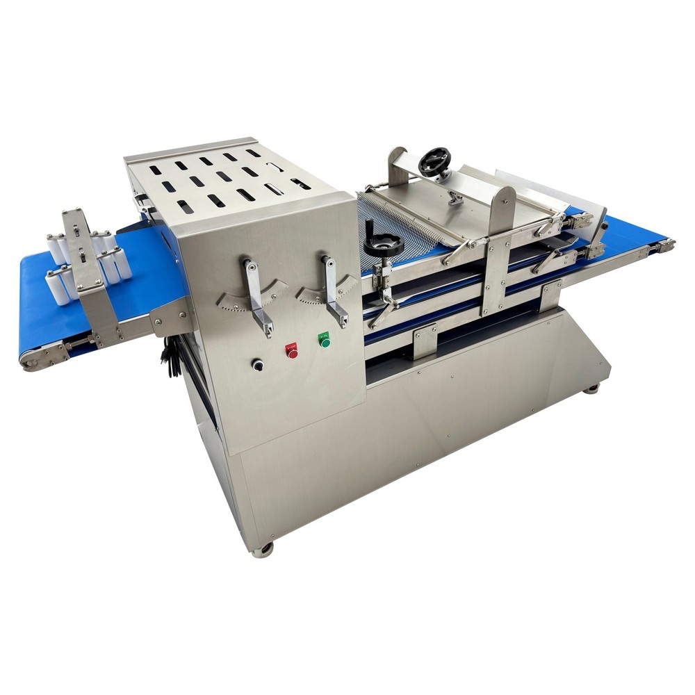 220V Automatic Continuous Toast Baguette Bread Shaping Machine Dough Roller