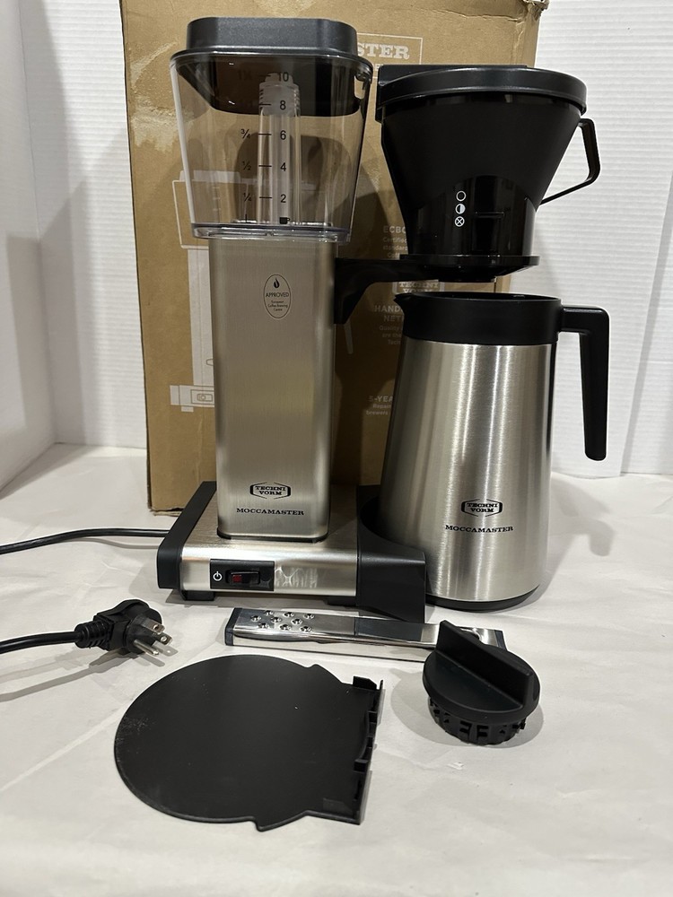 Technivorm Moccamaster 79116 KBT Coffee Maker Brushed Silver