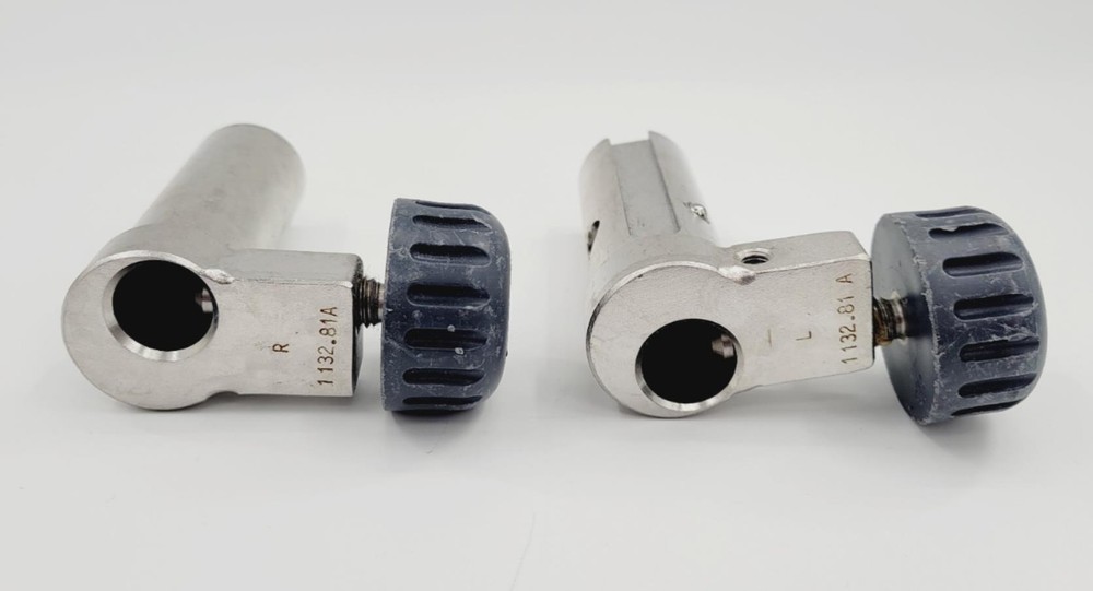 Getinge 1132.81A Left & Right Maquet Pole Clamp Table Attachments