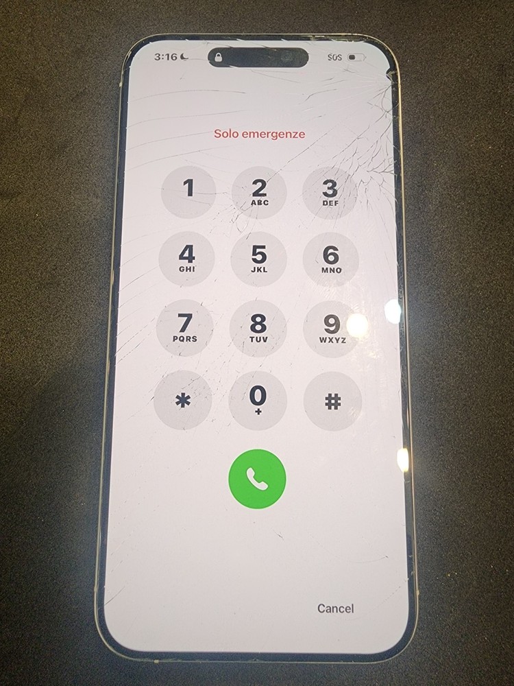 CRACKED OEM iPhone 15 Pro Max LCD Screen Replacement - LCD ONLY