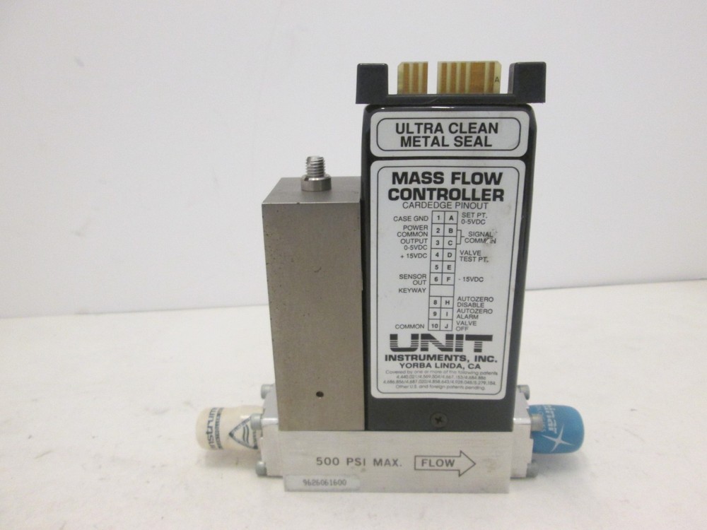 Unit UFC-1560A, Mass Flow Controller MFC, O2, 500 SCCM, Used