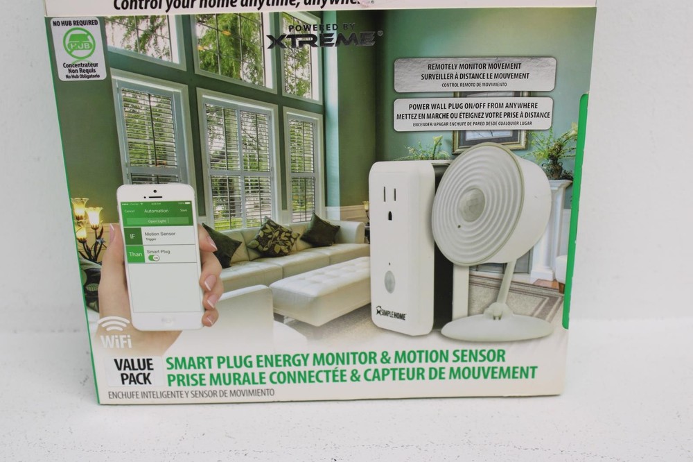 Simple Home Smart Plug And Motion Sensor Value Pack
