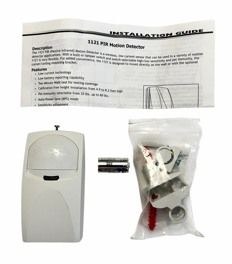 DMP 1121-W Wireless PIR Motion Detector
