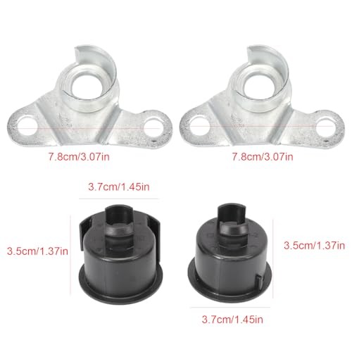 Tailgate Hinge Kit with Bushing for Frontier 2005 2006 2007 2008 2009 2010