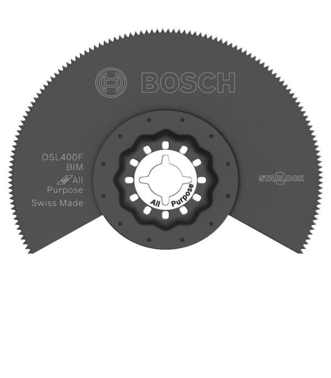 Bosch OSL400F Starlock Oscillating Multi Tool Bi-Metal Segmented Saw Blade, 4"