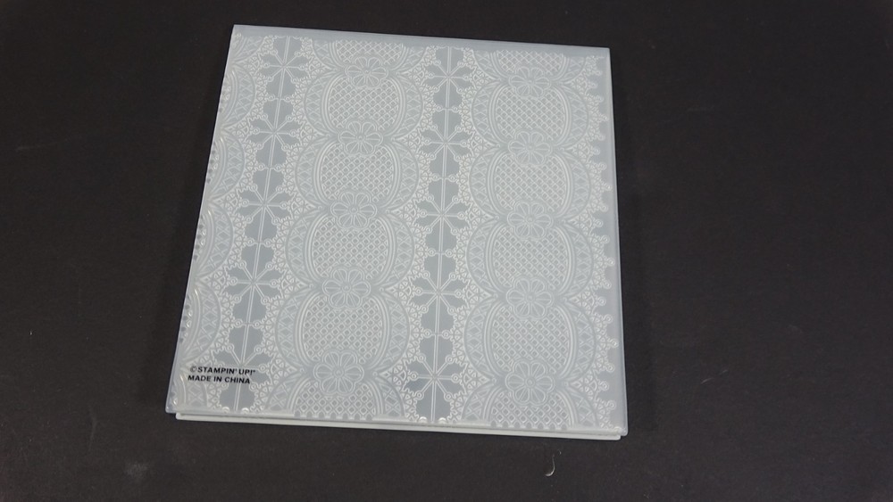 Sizzix Big Shots Embossing Folder Lace Dynamic 148530