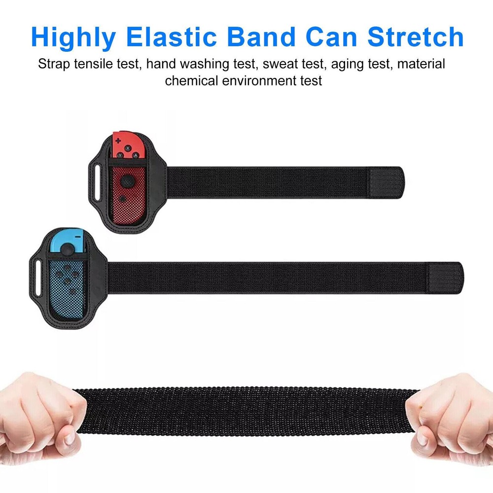 2Pcs Leg Straps For Nintendo Switch OLED Joy-Con Controller Ring For Adventure