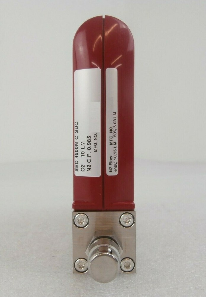 STEC SEC-4500M Mass Flow Controller MFC SEC-4500 10 LM O2 Working Surplus