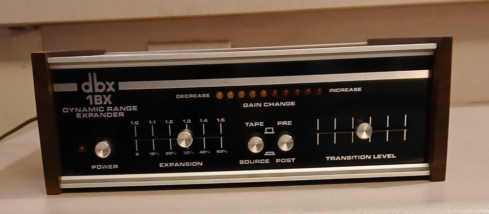 Vintage DBX 1BX Dynamic Range Expander Works Great!