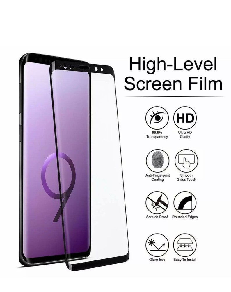 2-Pack Tempered Glass For Samsung Galaxy S8 S9 Plus Note 8 9 Screen Protector