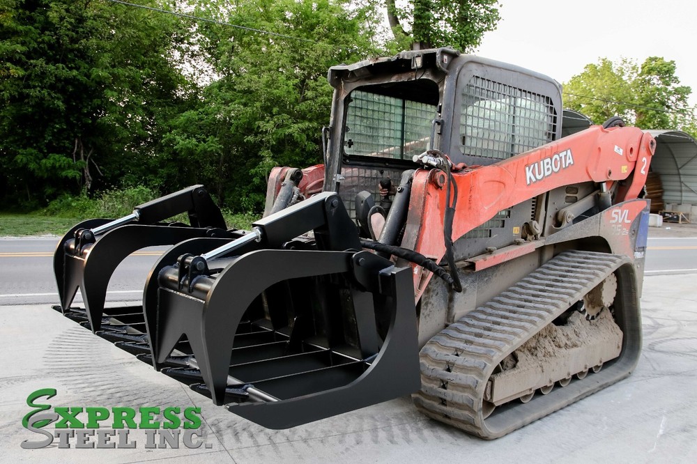 72" XHD GRAPPLE FITS SKID STEER LOADER QUICK ATTACH - LOCAL PICK UP