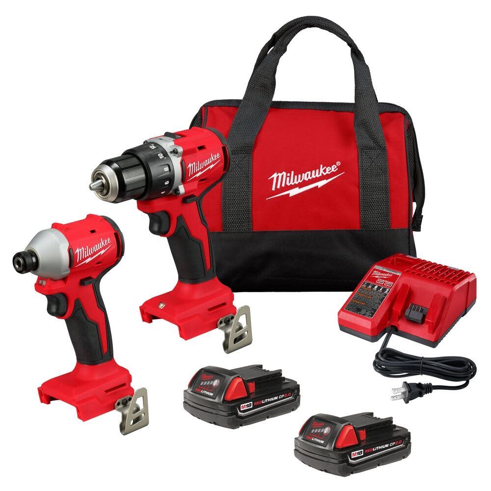 Milwaukee M18 Compact 2-Tool Combo Kit