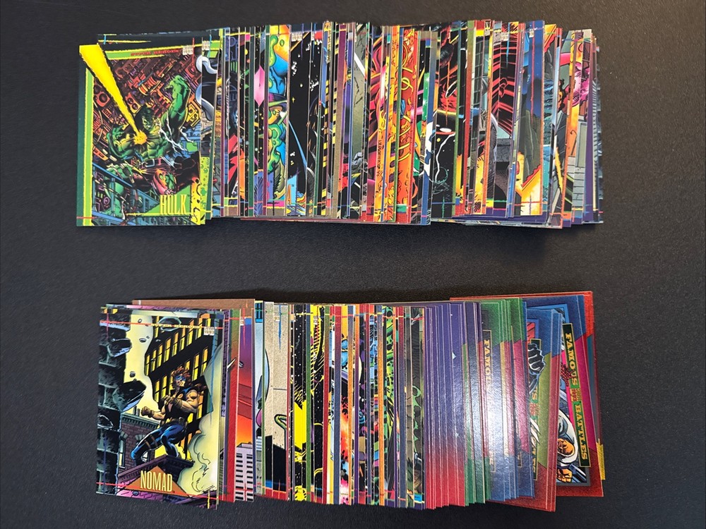 1993 Marvel Universe Series 4 - 180 Card Complete Base Set