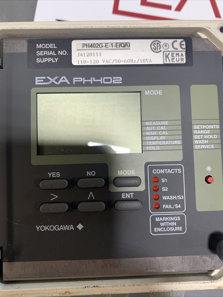 YOKOGAWA PH402G-E-1-E E/Q/U 120v
