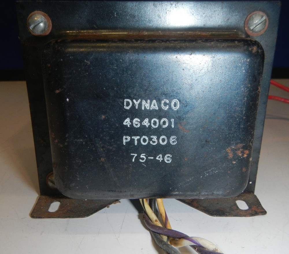 Dynaco Stereo 120 Power Transformer FA-704 464001 TESTED