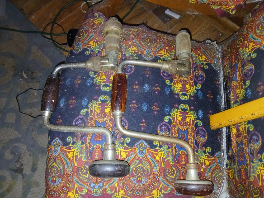 VINTAGE DRILL AUGERS STANLEY & SAMSON