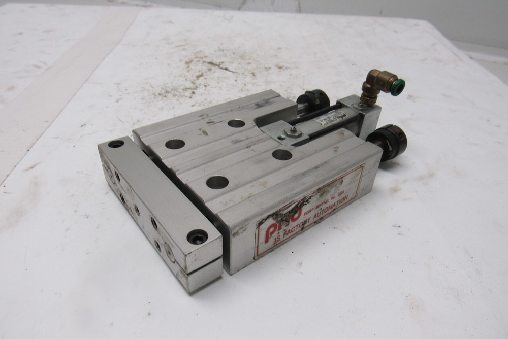 PHD SEB22X1-PB-AE-E Pneumatic Linear Slide & Cylinder Assembly