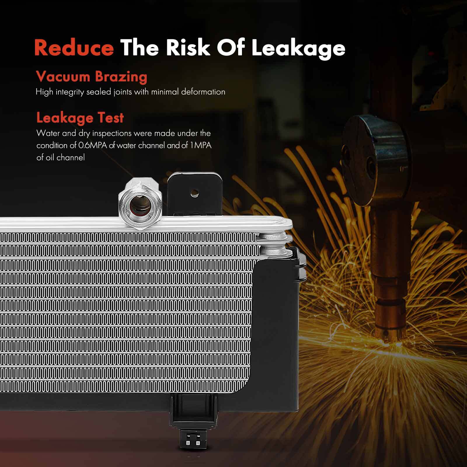 Automatic Transmission Oil Cooler for GMC Sierra 2500 HD Chevy Silverado 2500 HD