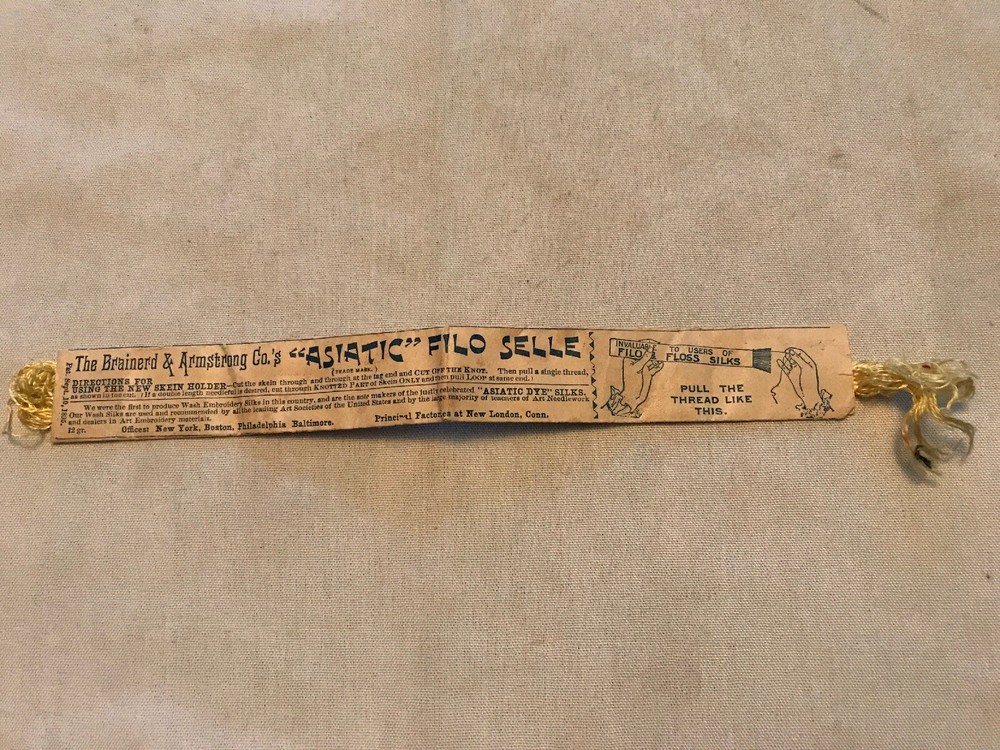 1895 Filo Floss Silks Original Package, Brainerd & Armstrong Co.