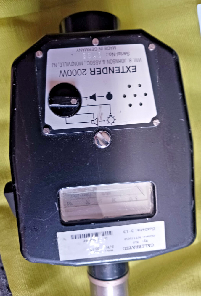 WM B Johnson 2000w Survey Meter Extender