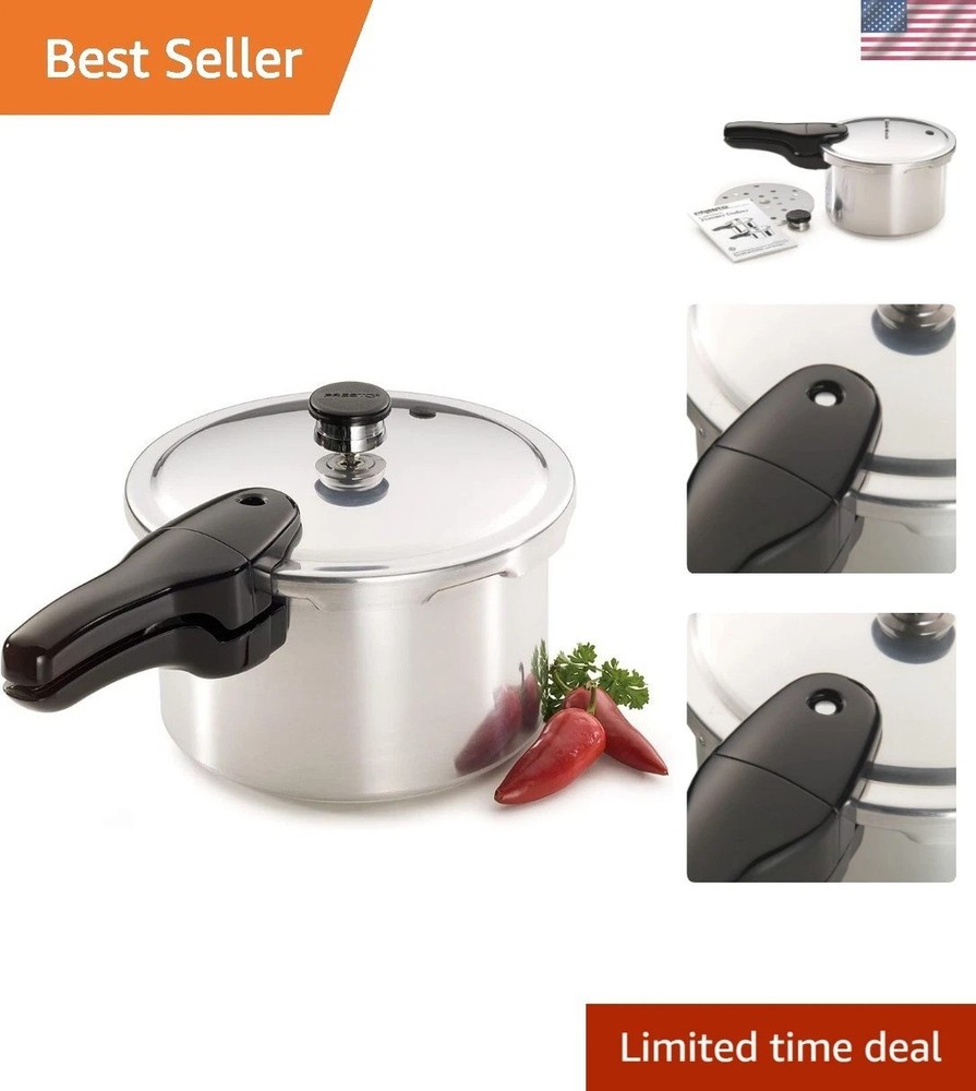 4-Quart Aluminum Pressure Cooker