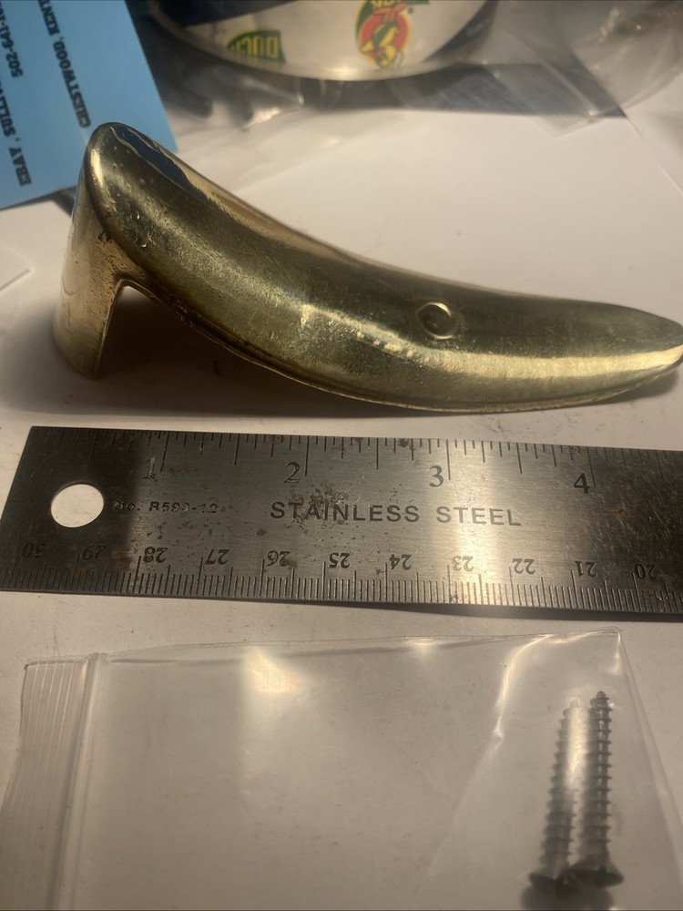 CVA Hawken Sidelock Muzzleloader Brass Buttplate W/ Screws