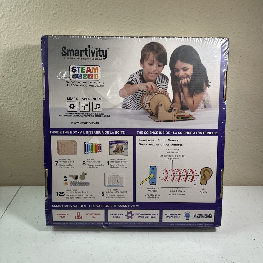 Smartivity Music Machine Mechanical Action Science Engineering STEM & STEAM Kit