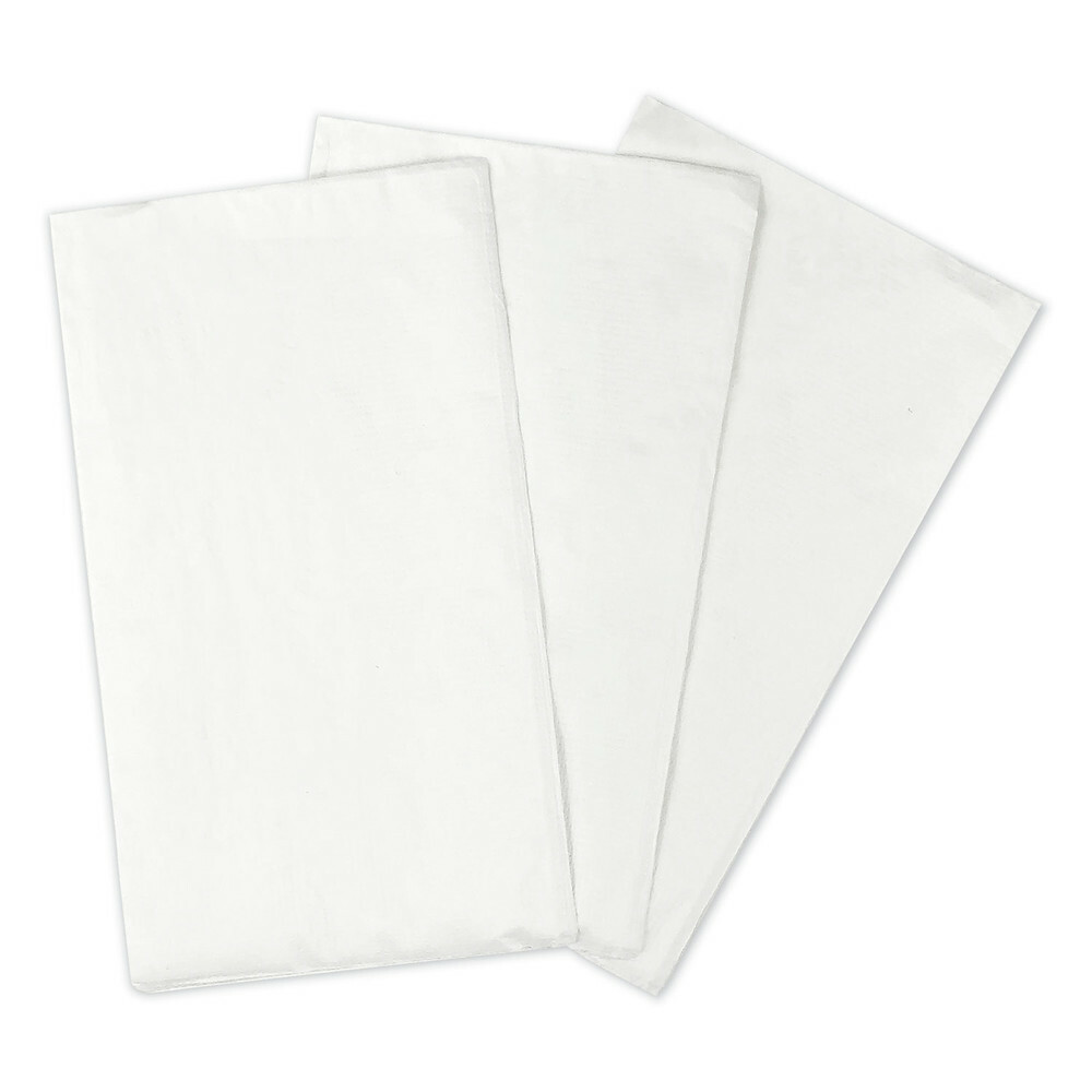 Boardwalk 8321W 2-Ply 1/8-Fold White Dinner Napkins (300/Pk, 10 Pk/Ct) New