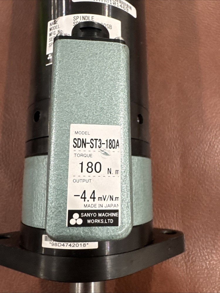 SANYO MACHINE 180NM TORQUE NUTRUNNER TOOL MODEL:SDN-SP3-180SB #JB2