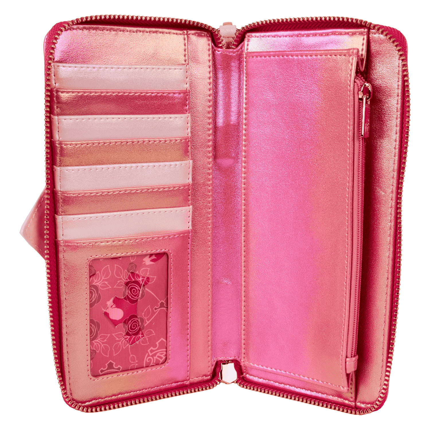 NEW Disney Sleeping Beauty Loungefly Wristlet Wallet Shiny Series Iridescent