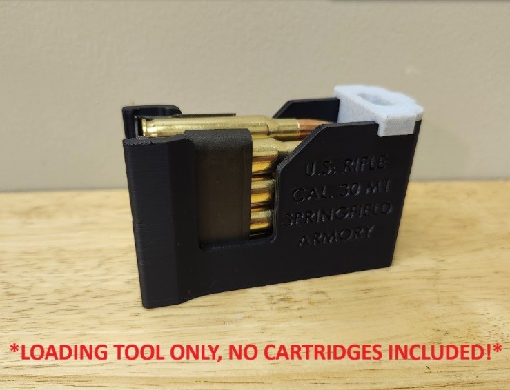 M1 Garand Enbloc Clip Loader - with .308 WIN Insert
