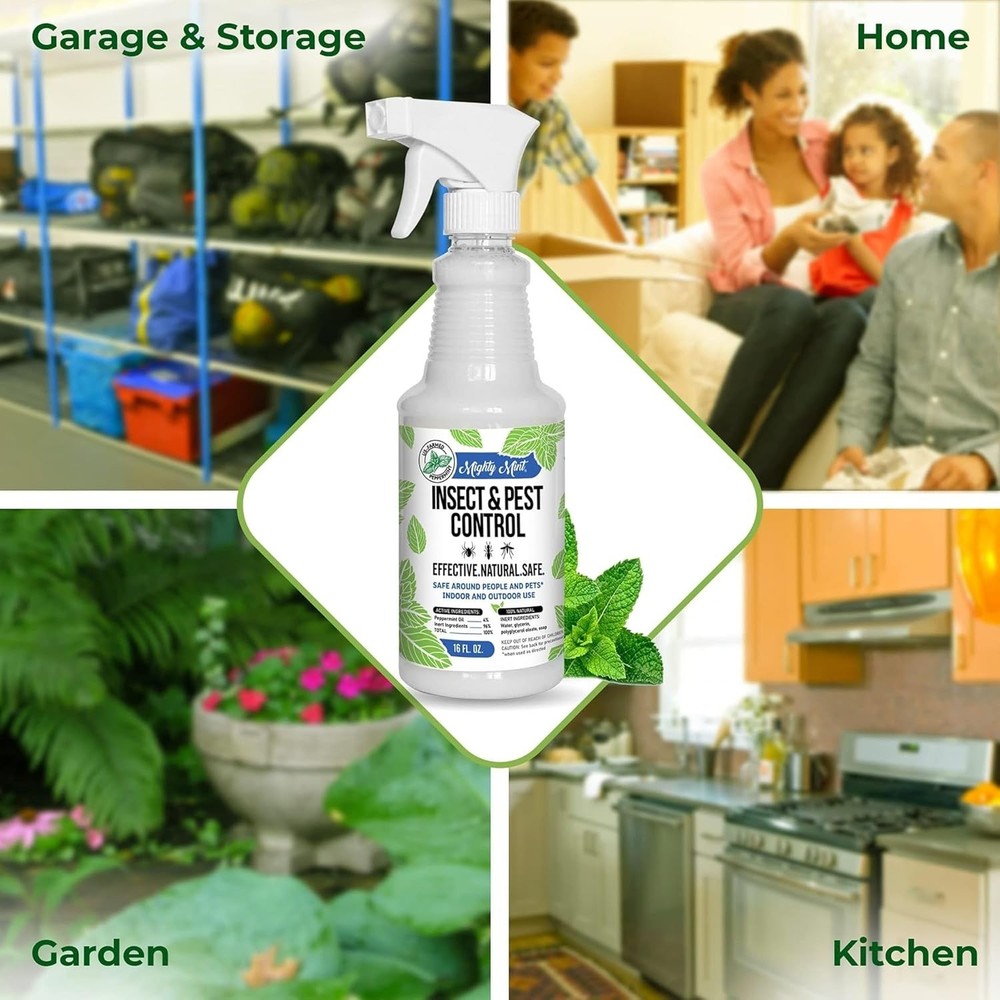 Peppermint Oil Roach & Ant Repellent - Natural Bug Control