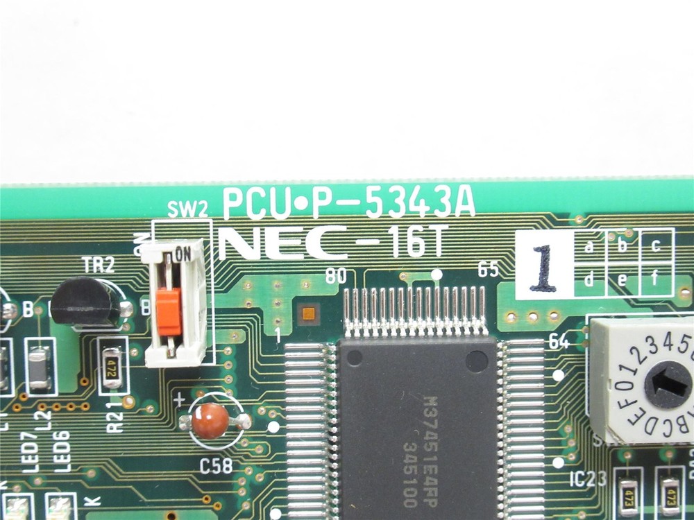 240858 New-No Box; Ishida XP53436 Control Board; PCUP-534A; BD; PCU; STD
