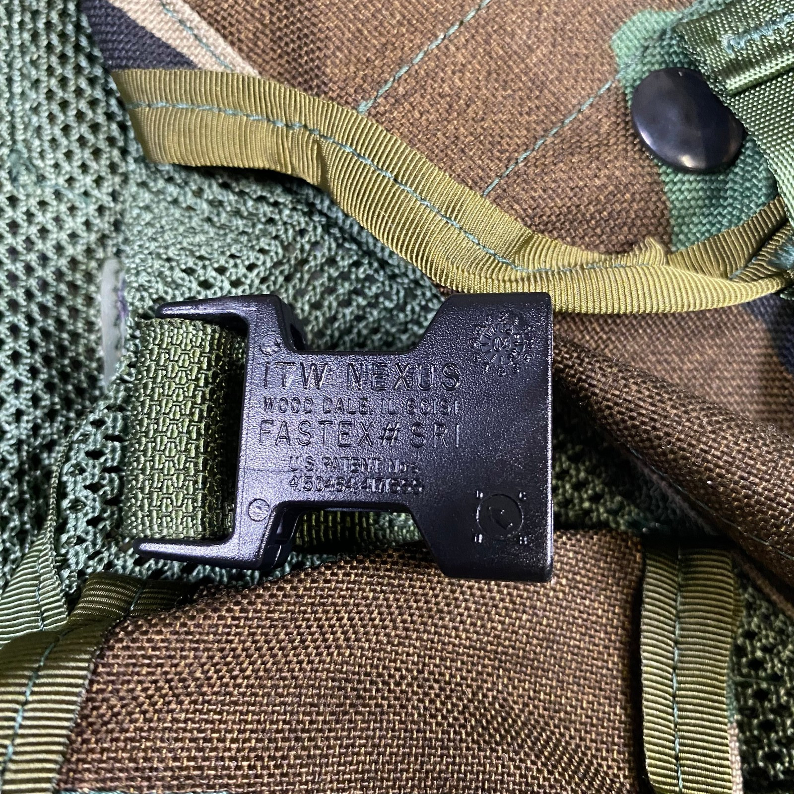 USGI Enhanced Load Bearing Vest LBV Woodland CAMO M81 Tactical LBV88 BDU ALICE