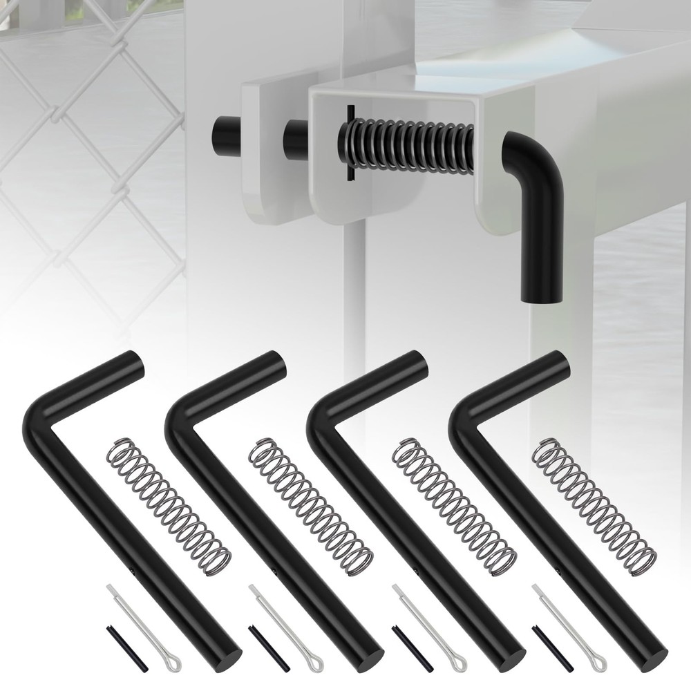 4 Pack 819T Trailer Gate Spring Latch Kit with Extra Pins 4 Set Trailer Gate ...