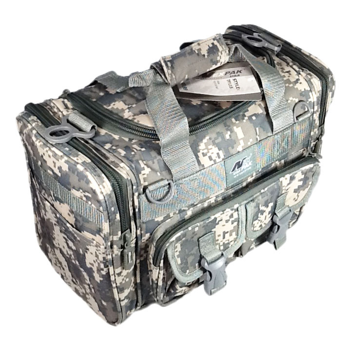 15" 1200cu.in. NexPak Tactical Duffel Range Bag TF115 DMBK (Navy Blue) Digi Camo
