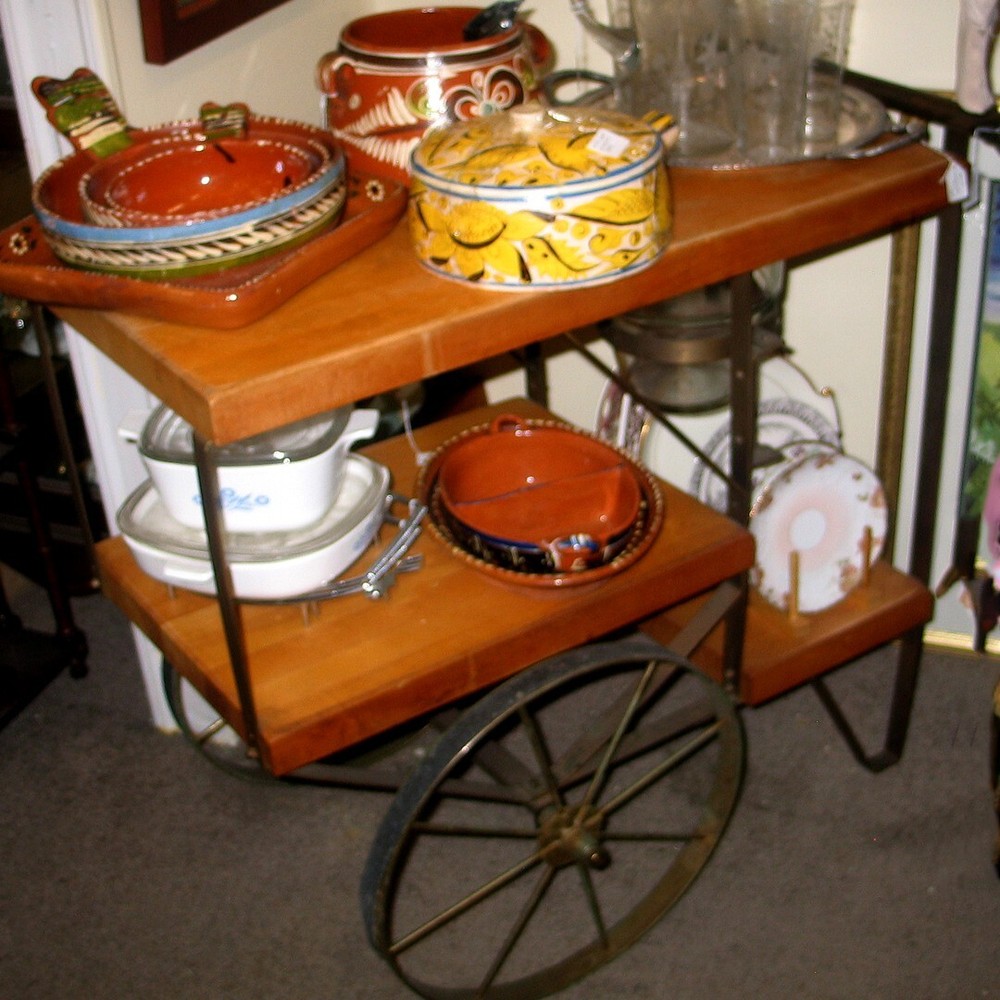 GARDEN BAR CART