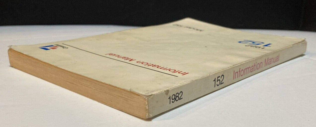 Cessna 1982 Model 152 Information Manual