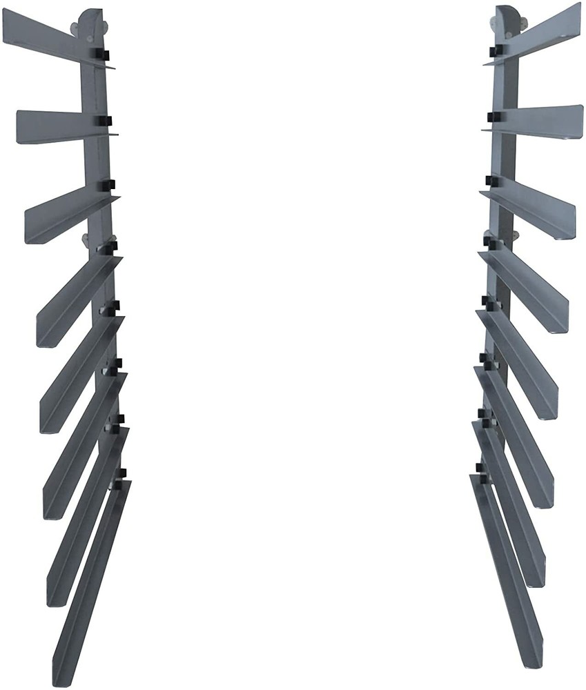 TECHTONGDA 8 Layer Screen Printing Wall Mounted Screen Frame Storage Rack Holder