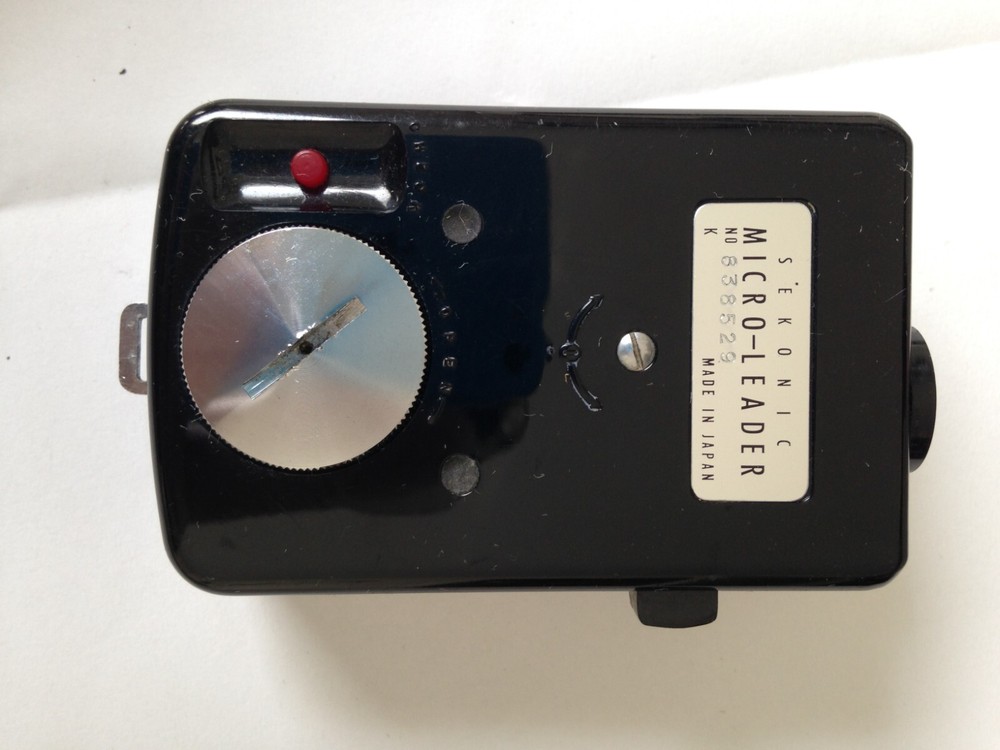 SEKONIC MICRO LEADER Light Meter Untested Vintage