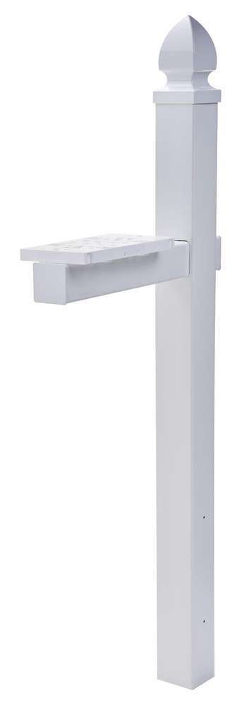Architectural Mailboxes Whitley Plastic Mailbox Post, Compatibility Code A, B, C