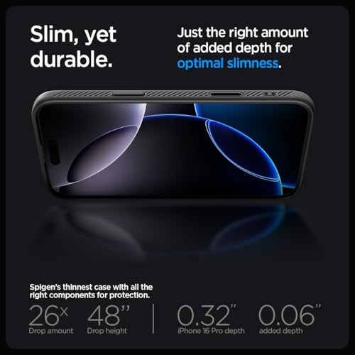 Liquid Air Designed for Case [Camera Control iPhone 16 Pro A_T_Matte Black