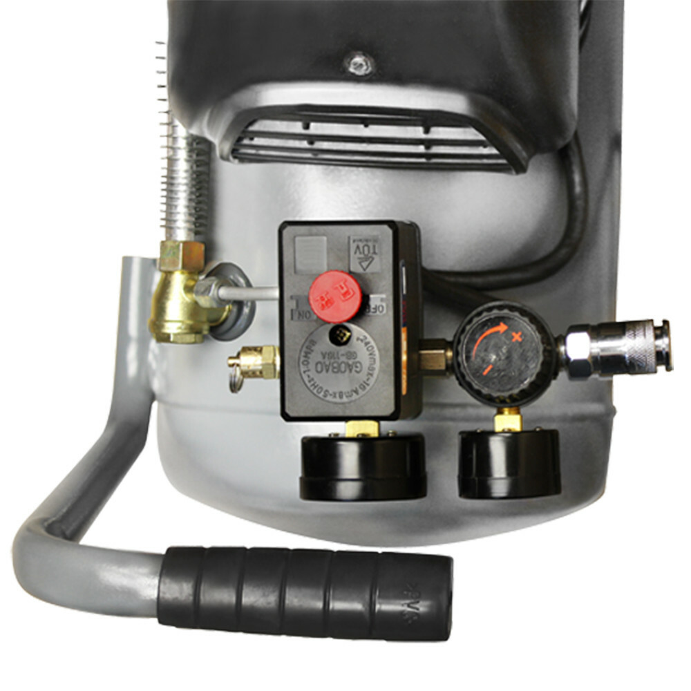 6 Gallon Horizontal Air Tank Compressor